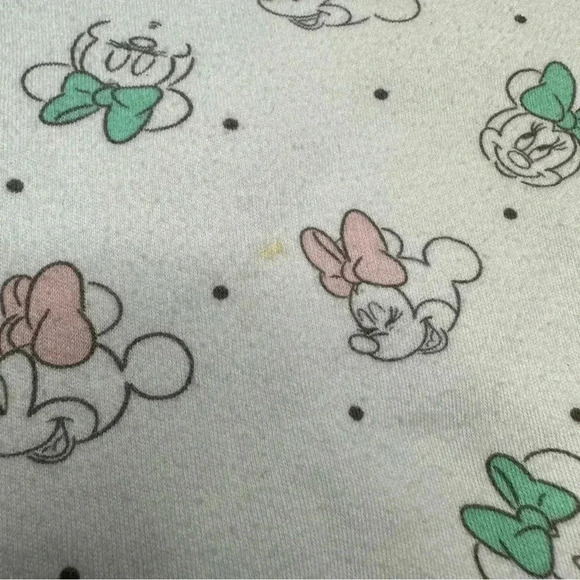 Disney Baby Onesie White  / Pink Minnie Mouse Size Newborn - Picture 10 of 16